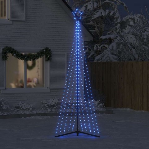 LAMPKI CHOINKOWE 495 NIEBIESKICH LED 300,5CM