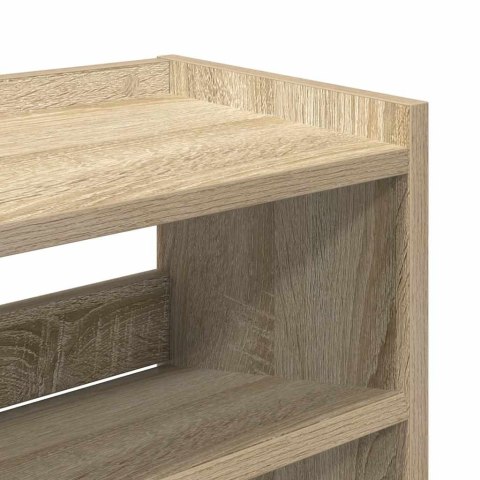 PÓŁKA NA BUTY DĄB SONOMA 80X25X81