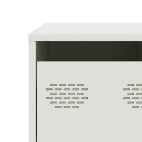 STOLIK KAWOWY BIAŁY 68,5X50X43,5CM STAL WALCOWANA NA ZIMNO