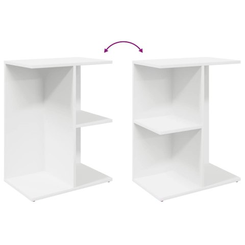 STOLIKI NOCNE 2 SZT. BIAŁE 46,5X29X61CM