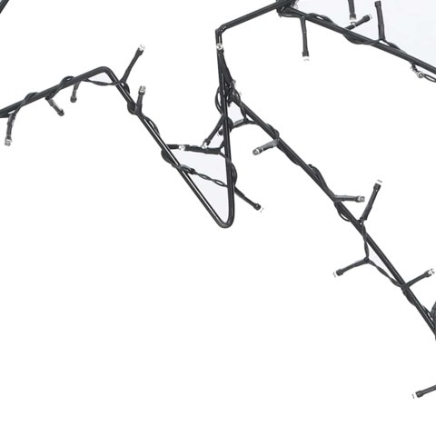 ŚWIĄTECZNE LAMPKI SPADAJĄCA GWIAZDA SYLWETKA 80 LED