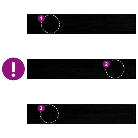 PARAPETY 2 SZT. CIEMNOBRĄZOWY 110X20X2CM LITE DREWNO DĘBOWE