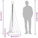LAMPKI CHOINKOWE 339 CIEPŁYCH BIAŁYCH LED 187CM