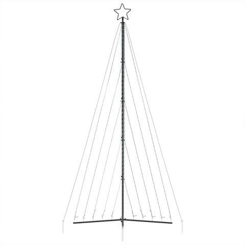 LAMPKI CHOINKOWE 570 CIEPŁYCH BIAŁYCH LED 399CM