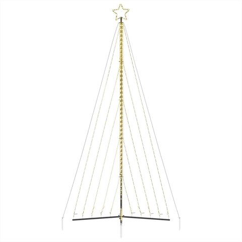 LAMPKI CHOINKOWE 570 CIEPŁYCH BIAŁYCH LED 399CM