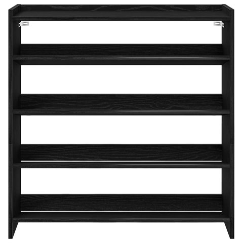 PÓŁKA NA BUTY CZARNA 80X25X81CM