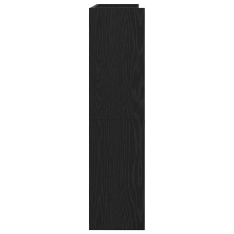 STOJAK NA BUTY CZARNA 80X25X100CM