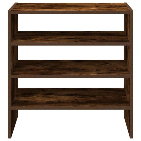 STOJAKI NA BUTY 2 SZT. PRZYDYMIONY DĄB 60X30X30,5CM