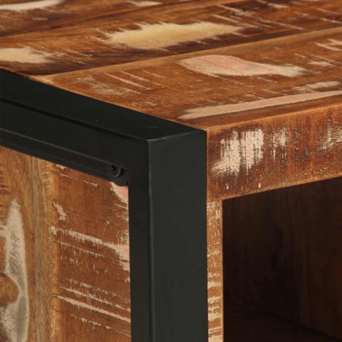 STOLIK KAWOWY KOLOROWY 90X50X36CM LITE DREWNO ODZYSKANE