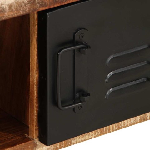 STOLIK KAWOWY KOLOROWY 90X50X36CM LITE DREWNO ODZYSKANE