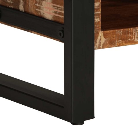 STOLIK KAWOWY KOLOROWY 90X50X36CM LITE DREWNO ODZYSKANE