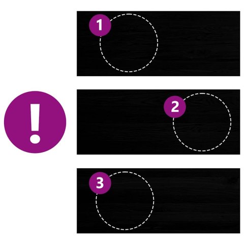 PARAPETY 2 SZT. CIEMNOBRĄZOWY 100X40X2CM LITE DREWNO DĘBOWE