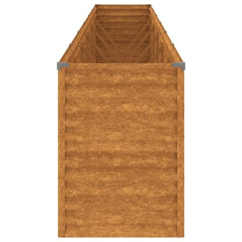 PODWYŻSZONA DONICA 578X50X69CM STAL KORTENOWSKA