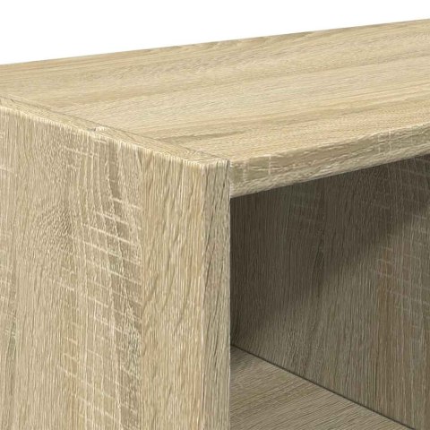 STOJAKI NA BUTY 2 SZT. SZTAPLOWANY DĄB SONOMA 89,5X30X40CM