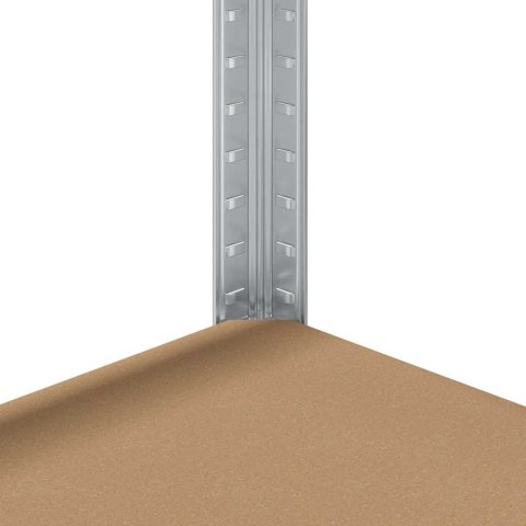 REGAŁY Z 5 PÓŁKAMI 2 SZT. STAL I