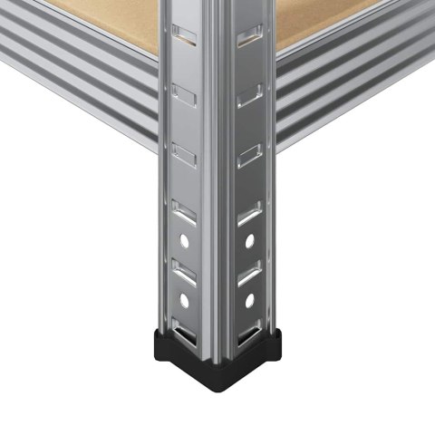 REGAŁY Z 5 PÓŁKAMI 2 SZT. STAL I