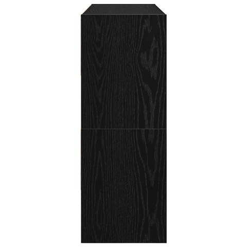 STOJAKI NA BUTY 2 SZT. SZTAPLOWANY CZARNY 89,5X30X40CM