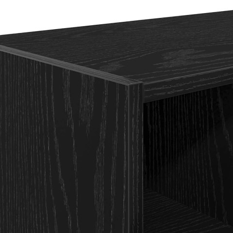 STOJAKI NA BUTY 2 SZT. SZTAPLOWANY CZARNY 89,5X30X40CM