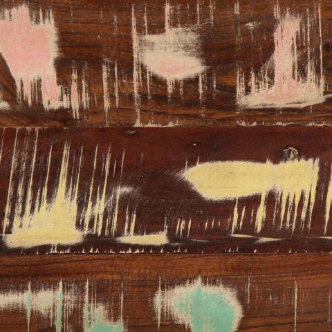 STOLIK KAWOWY KOLOROWY 90X50X36CM LITE DREWNO ODZYSKANE