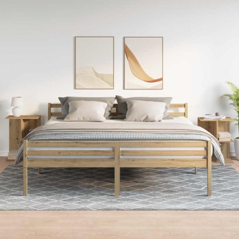 STOLIKI NOCNE 2 SZT. DĄB ARTISIAN 46,5X29X61CM