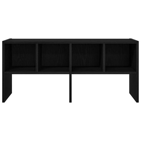 STOJAK NA BUTY SZTAPLOWANY CZARNY 89,5X30X40CM