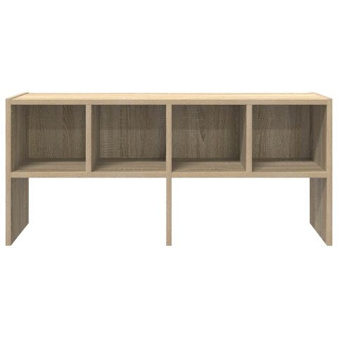 STOJAK NA BUTY SZTAPLOWANY DĄB SONOMA 89,5X30X40CM