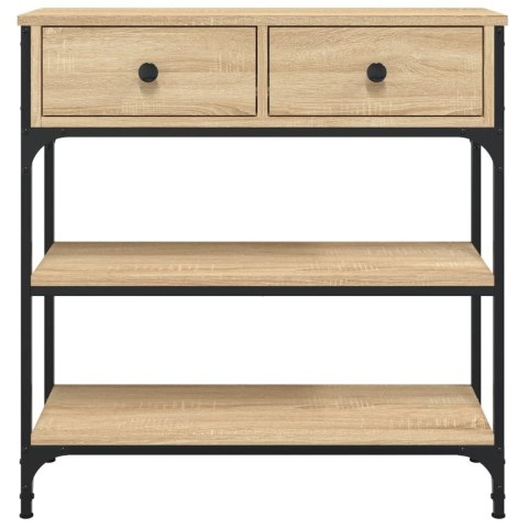 STOLIK KONSOLOWY DĄB SONOMA 72,5X25X75CM