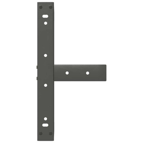 NOGI DO STOLIKA KAWOWEGO 2 SZT.. ANTRACYT 50X25X(30-31)CM