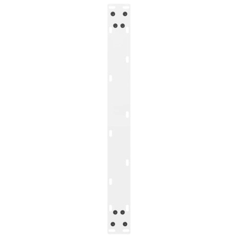 NOGI DO STOLIKA KAWOWEGO BIAŁE 2 SZT. 60X(30-31)CM STAL