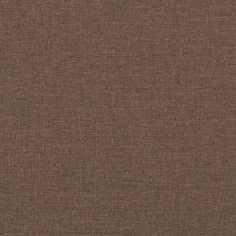 2-OSOBOWA SOFA Z PODUSZKAMI BRĄZOWA 120CM TKANINA