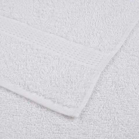 6-CZ. ZESTAW RĘCZNIKÓW BIAŁY 360 G/M2 BAWEŁNA 100%