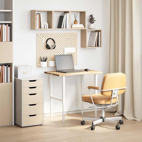 BLAT BIURKA SUROWE 80X50X2,5CM LITE DREWNO DĘBOWE