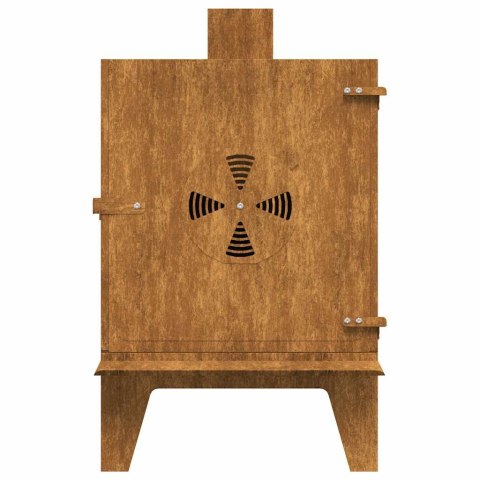 PIECYK KEMPINGOWY 35X50X60CM STAL KORTENOWSKA