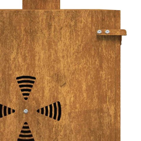 PIECYK KEMPINGOWY 35X50X60CM STAL KORTENOWSKA