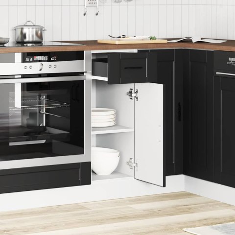SZAFKA KUCHENNA DOLNA PORTO CZARNA 30X46X81