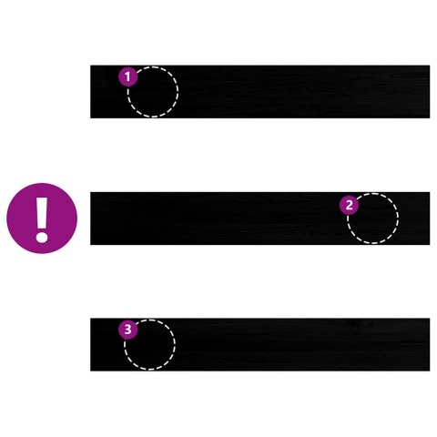 PARAPETY 2 SZT. CIEMNOBRĄZOWY 160X25X2CM LITE DREWNO DĘBOWE