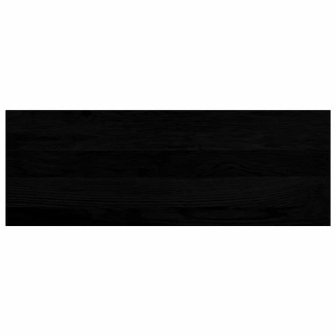 PARAPETY 2 SZT. CIEMNOBRĄZOWY 70X25X2CM LITE DREWNO DĘBOWE