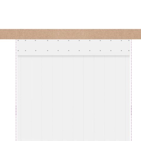 SYSTEM DO MONTAŻU DRZWI PRZESUWNYCH 183CM ALUMINIUM SREBRNY