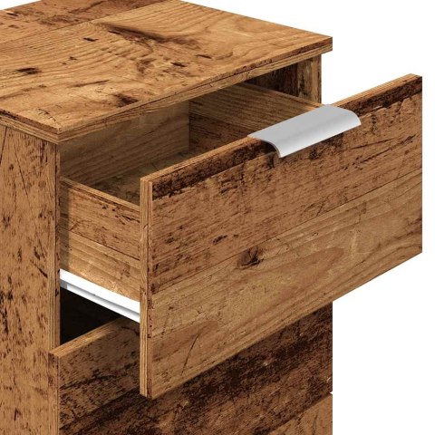 SZAFKI NOCNE 2 SZT. STARE DREWNO 40X36X65CM