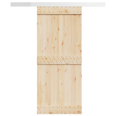 SYSTEM DO MONTAŻU DRZWI PRZESUWNYCH 183CM ALUMINIUM SREBRNY