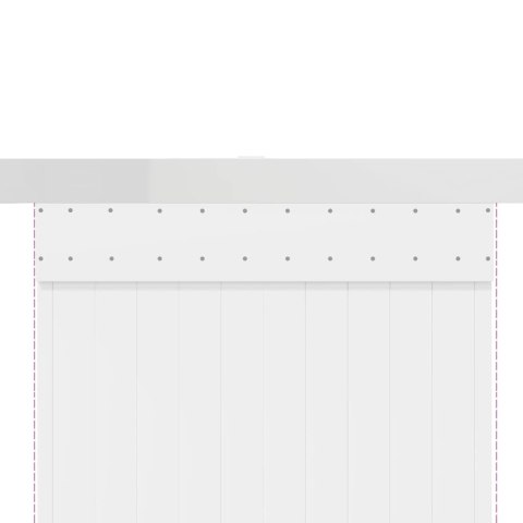 SYSTEM DO MONTAŻU DRZWI PRZESUWNYCH 183CM ALUMINIUM SREBRNY