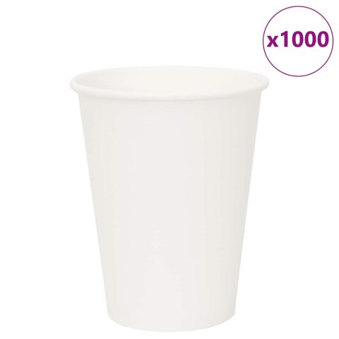 PAPIEROWE KUBKI 1000 SZT. 12OZ 300ML BIAŁY