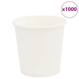 PAPIEROWE KUBKI 1000 SZT. 4OZ 100ML BIAŁY