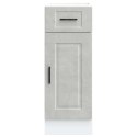 SZAFKA KUCHENNA DOLNA PORTO BETONOWY SZARY 30X46X81