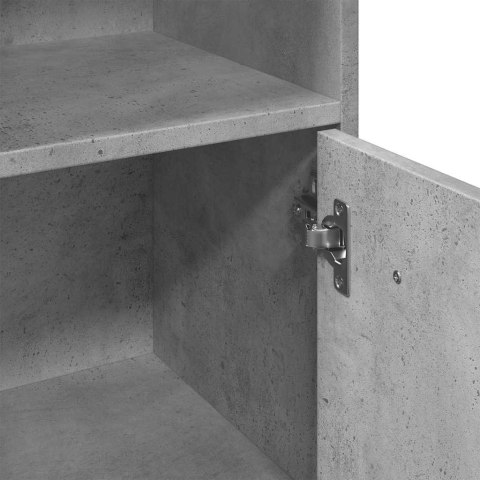 SZAFKA ŁAZIENKOWA SZAROŚĆ BETONU 30X30X95CM