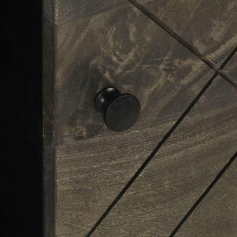 STOLIK KAWOWY CZARNY 80X50X40CM LITE DREWNO MANGO