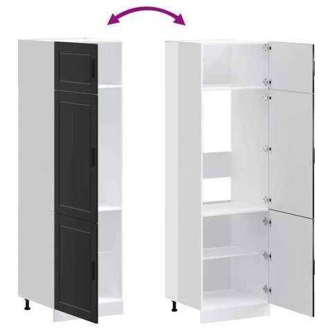 SZAFKA KUCHENNA PORTO CZARNA 60X57X207CM