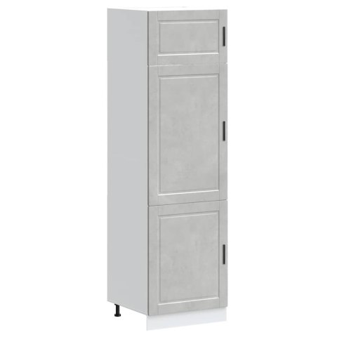 SZAFKA KUCHENNA PORTO BETONOWY SZARY 60X57X207CM