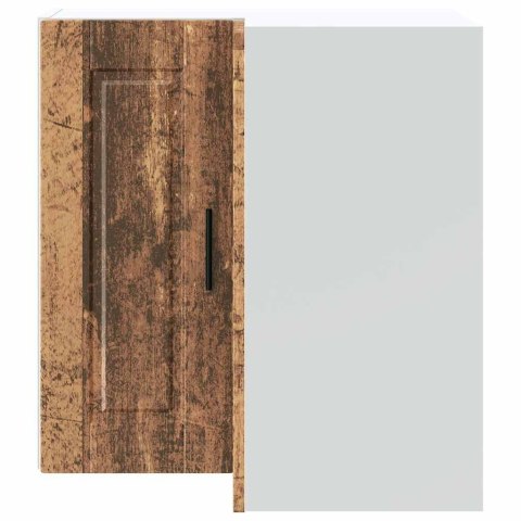 SZAFKA ŚCIENNA NAROŻNA KUCHENNA PORTO STARE DREWNO 57X57X60