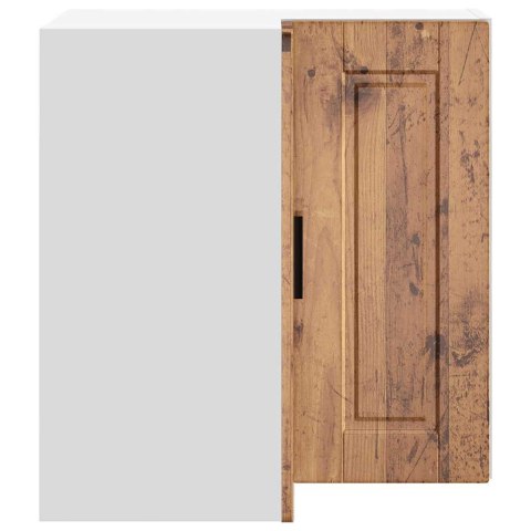 SZAFKA ŚCIENNA NAROŻNA KUCHENNA PORTO STARE DREWNO 57X57X60